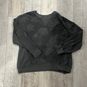 Oversized Flower Crewneck